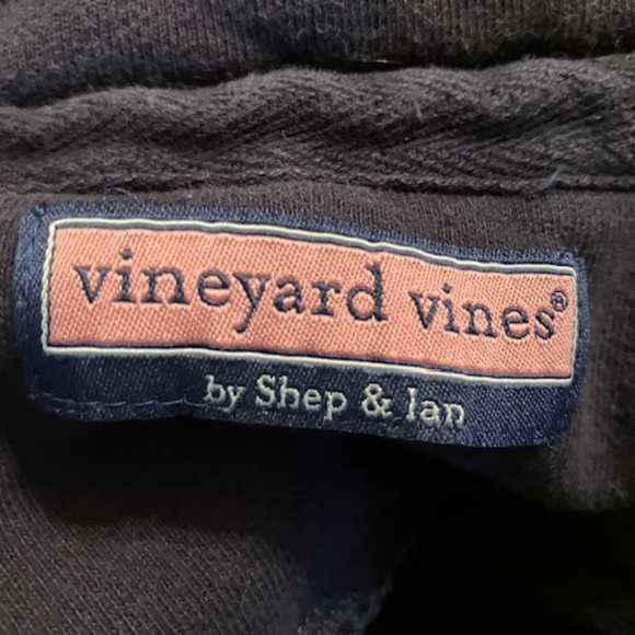 Vineyard Vines Turquoise Pullover with Zipper Collar - Picture 4 of 5